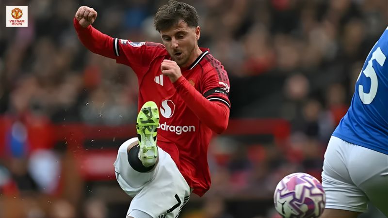 Mason Mount ghi bàn thắng đẹp, mở tỷ số cho Man United