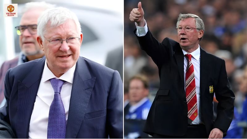 Sir Alex Ferguson khi mới đến MU